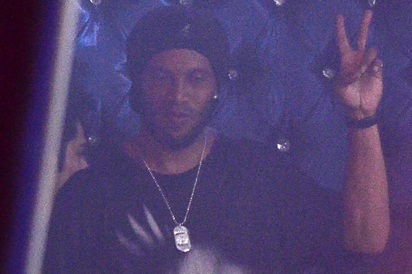 Ronaldinho de fiesta en Cancún