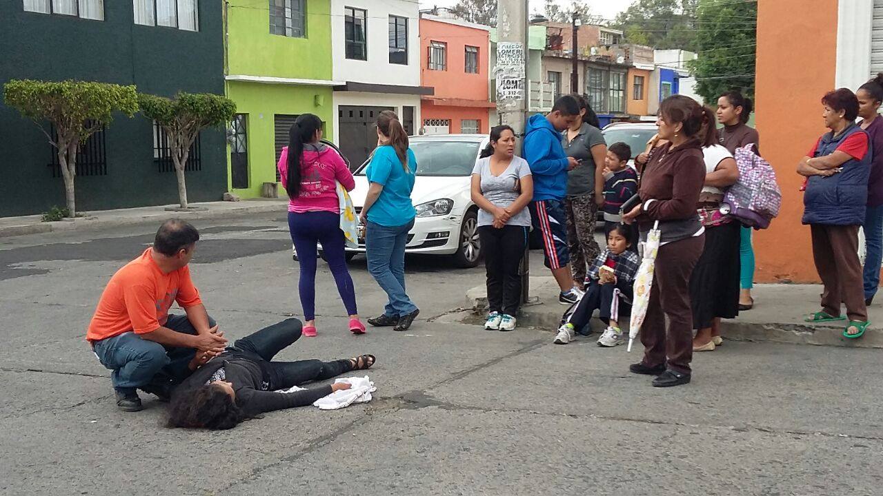 accidente moto Morelia Colonia Vasco de Quiroga 2