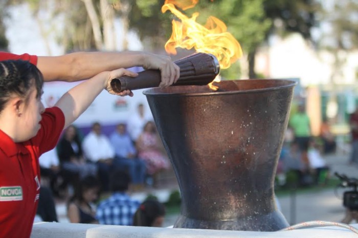 antorcha olímpica Festival Estatal Paralímpico Morelia