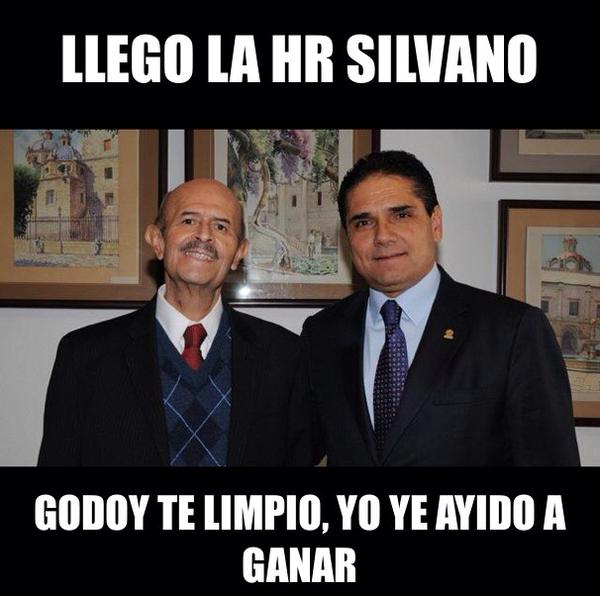 meme que circula en las redes tras difundirse reunión entre Fausto y Silvano / Vía: Twitter