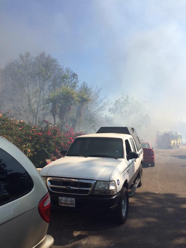 incendio salida a pátzcuaro