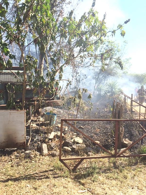 incendio salida a pátzcuaro