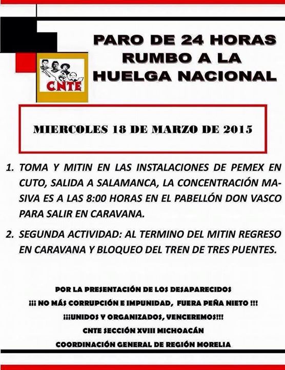 marcha 18 marzo