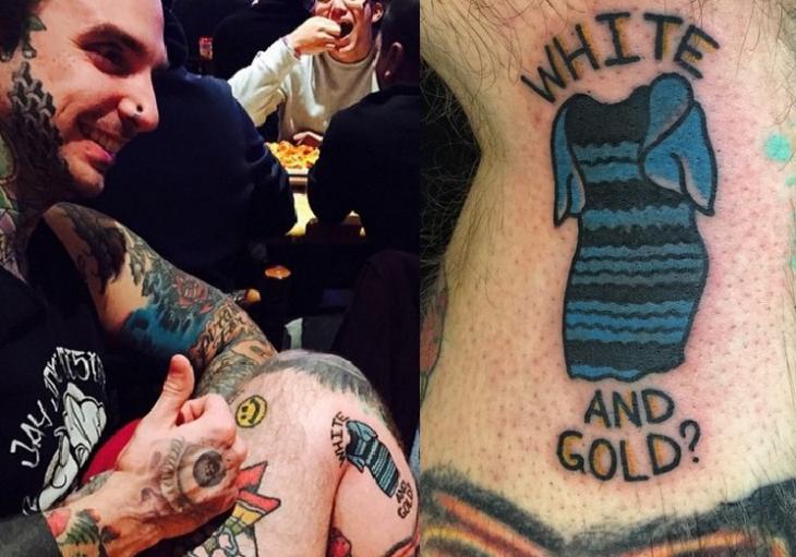 Se Tatuó El Vestido Que Puso Al Mundo De Cabeza – – Noticias de última hora, con un toque acidito Se Tatuó El Vestido Que Puso Al Mundo De Cabeza – – Noticias de última hora, con un toque acidito