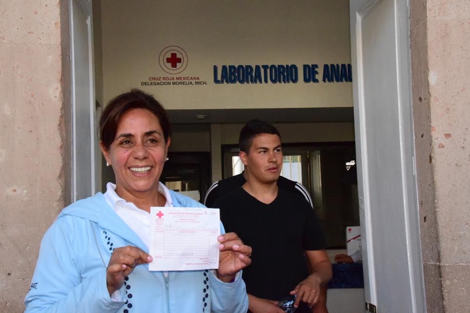 Cocoa Calderón antidoping Cruz Roja