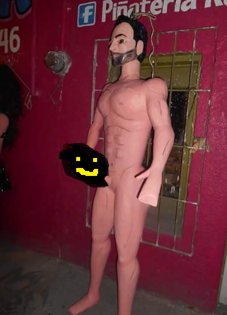David Zepeda piñata