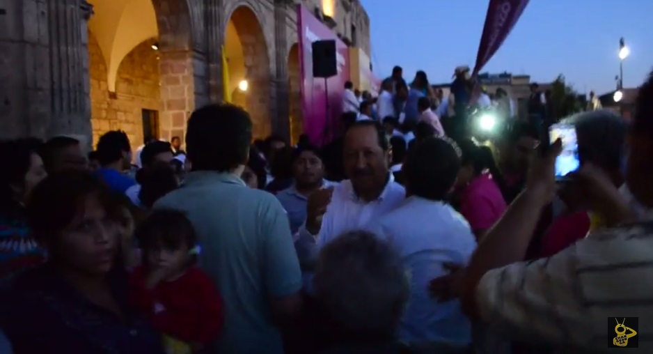 Leonel Godoy gente Morelia