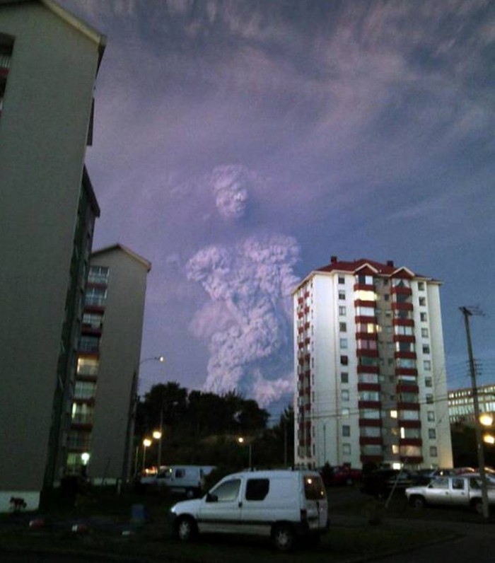 Mira La Foto Que Se Viralizo Por La Erupción Del Volcán Calbuco En Chile