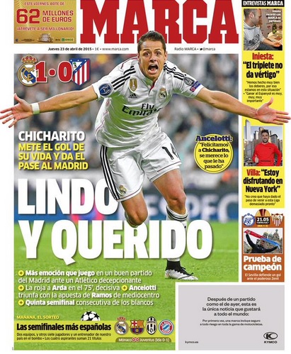 chicharito derby portada marca