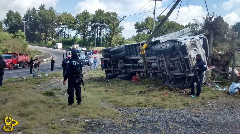 choque Curva del Diablo Paracho Michoacán