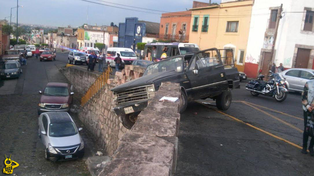 choque camioneta Pipila cantera Morelia