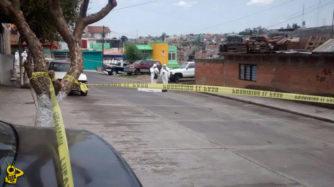 cuerpo muerto colonia Morelia