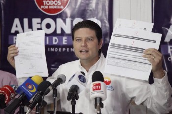 declaración patrimonial Alfonso Martínez rueda de prensa