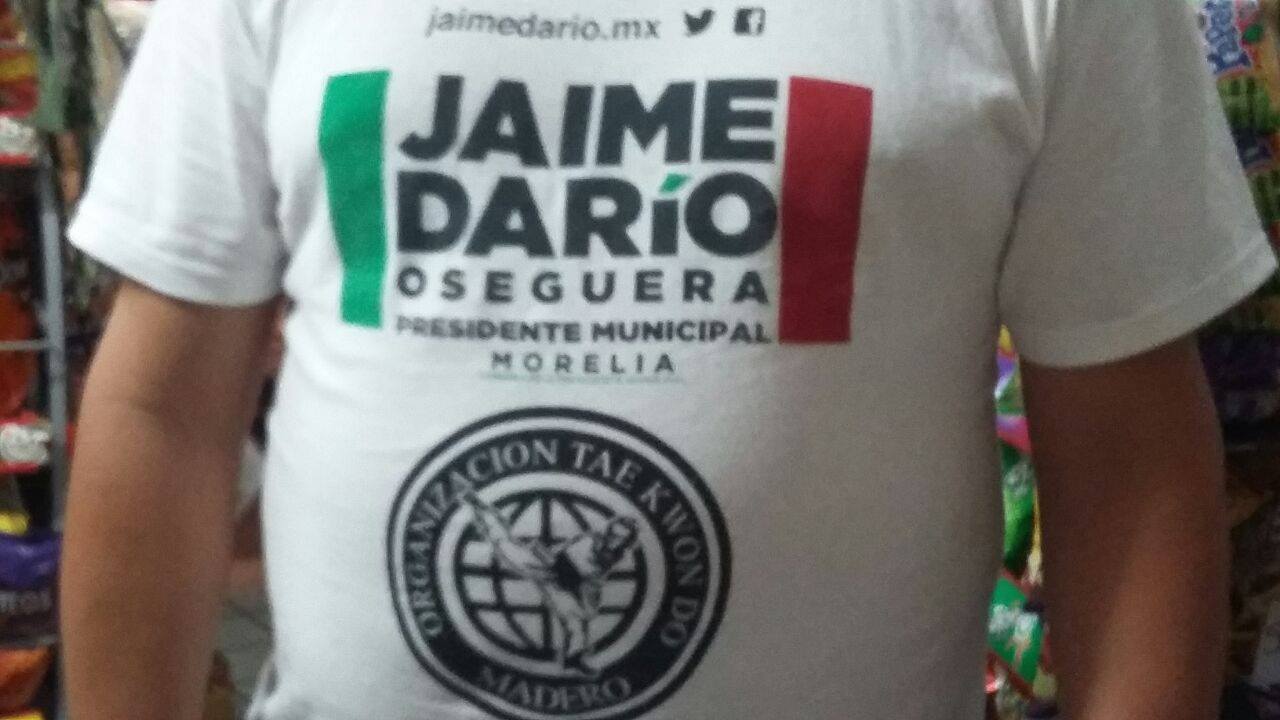 jaime dario playera taekwondo