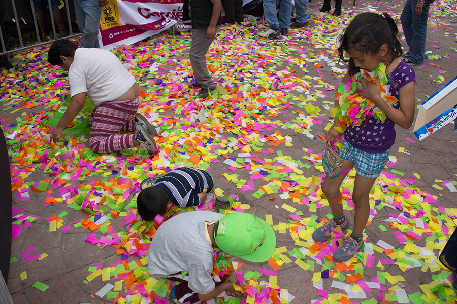 niños propaganda politica