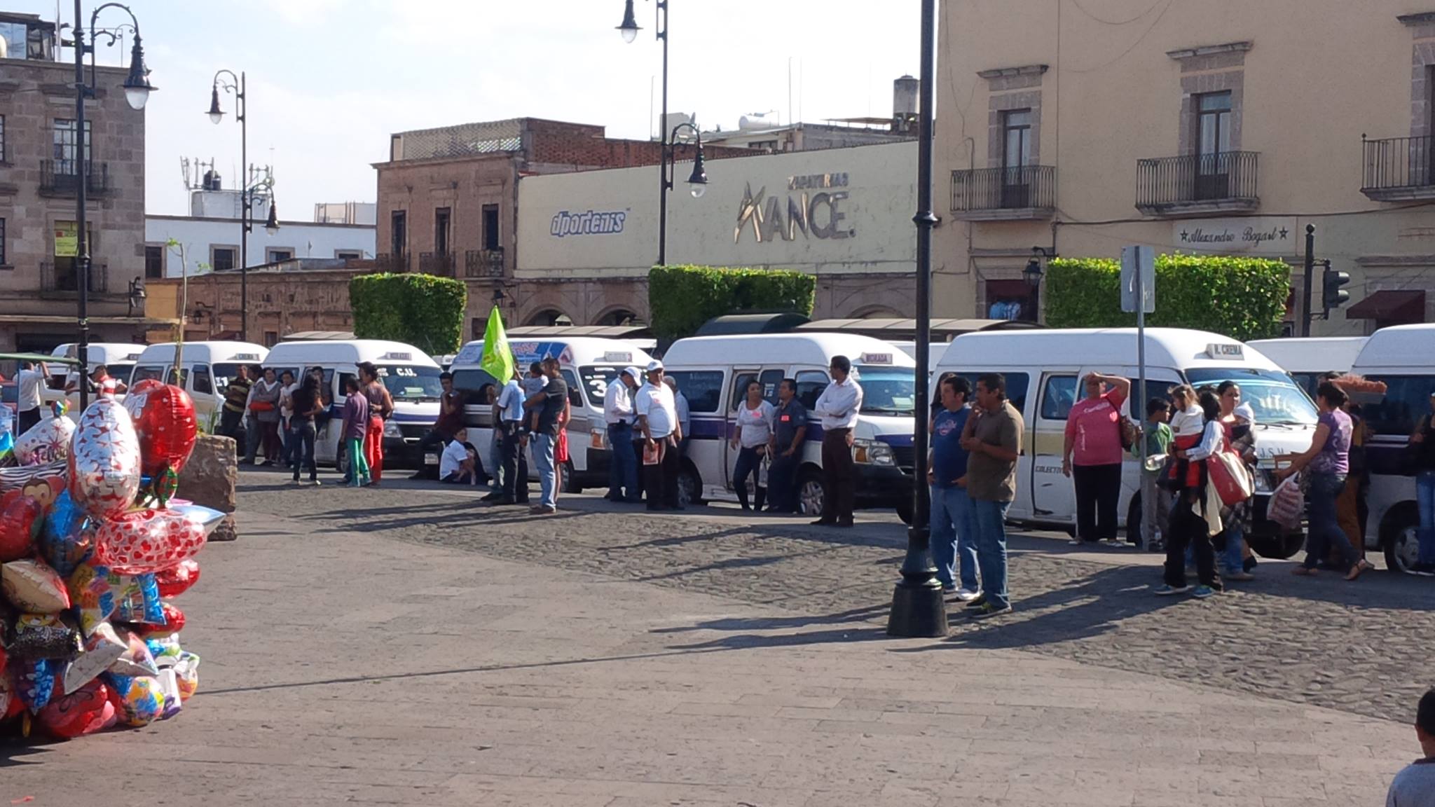 transporte público Morelia San Francisco