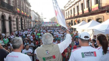 Chon Orihuela banderazo