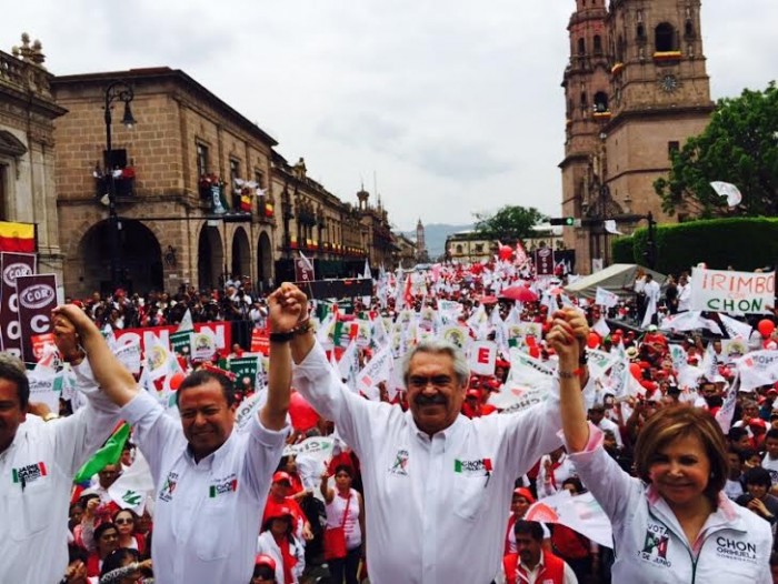 Cierra Chon Orihuela Campaña En Morelia Rodeado De Grandes Liderazgos