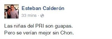 Esteban Calderón hijo de Cocoa Chon abajo 2