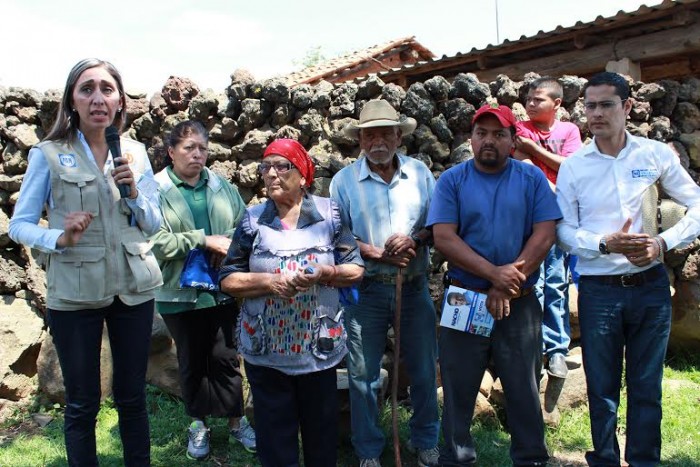 Rubí Rangel Gestionará Para El Desarrollo  De La Morelia Rural