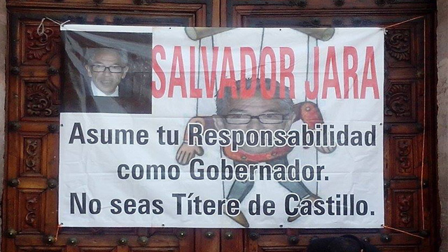 Salvador-Jara-manifestacion-policias-Madero-Morelia