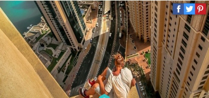 Te Atreverías A Saltar De Un Lado A Otro Del Piso 43 De Un Hotel En Dubai 12