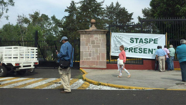 bloqueo-Casa-de-Gobierno-STASPE-Morelia