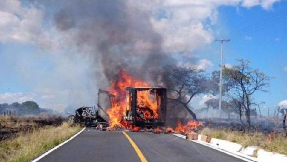 bloqueo en colima y guanajuato