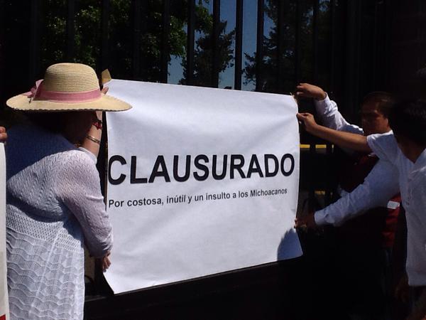 clausura María de la Luz Núñez Morena Casa de Gobierno