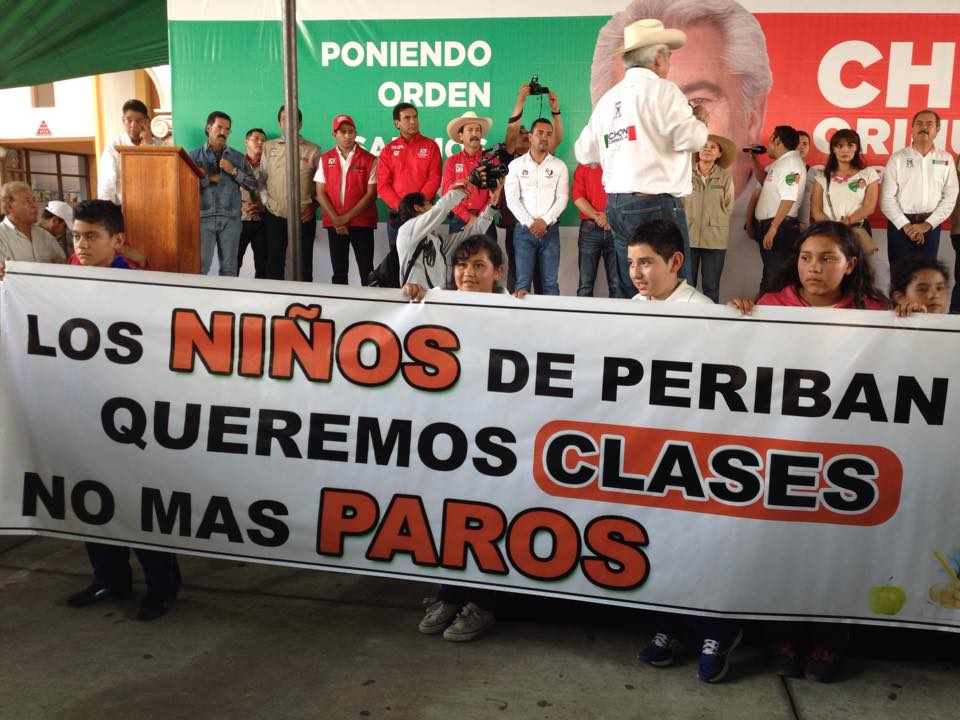 niños de periban con chon orih