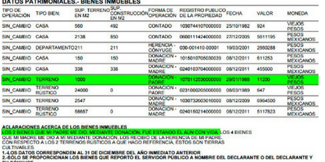 peña nieto y su terreno en valle de bravo
