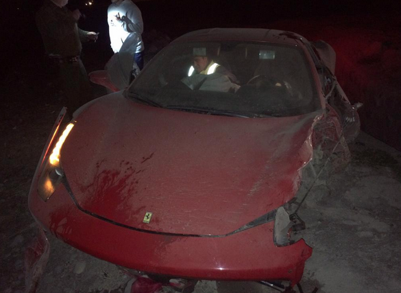 Arturo Vidal Sufre Aparatoso Accidente Automovilístico