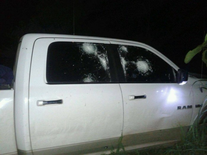 Atentado en Aguililla