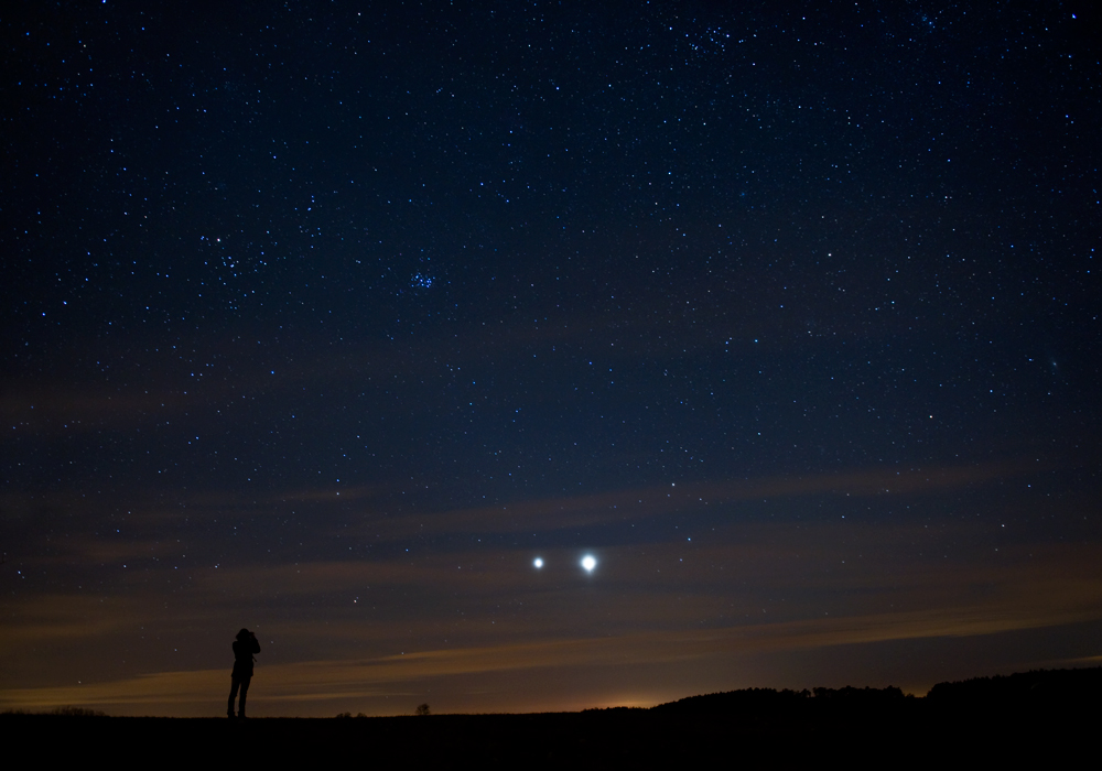 Esta Noche Júpiter Y Venus "Danzarán" En El Cielo