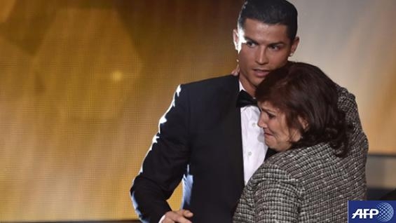 La mamá de Ronaldo