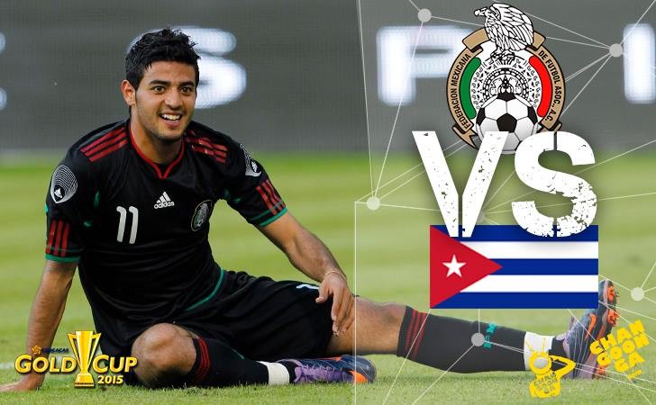 México vs Cuba Copa Oro 2015