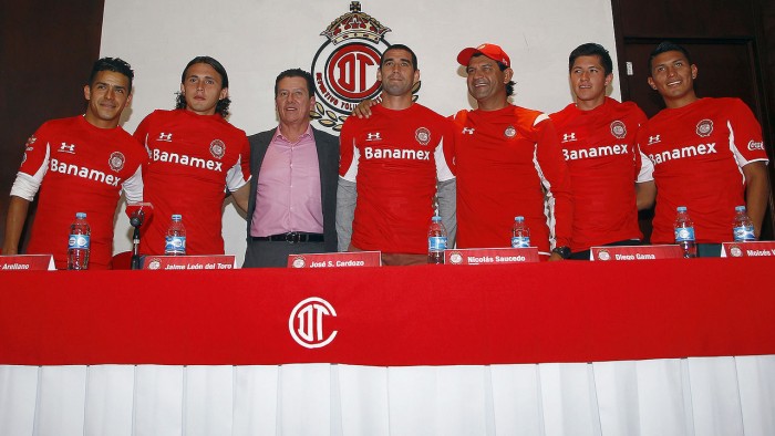 Refuerzos de Los Diablos Rojos de Toluca