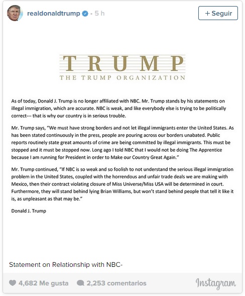 donald trump vs nbc