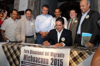 foro migrante silvano aureoles