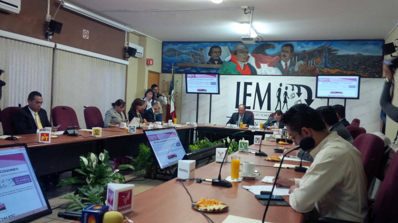 iem arranca elección