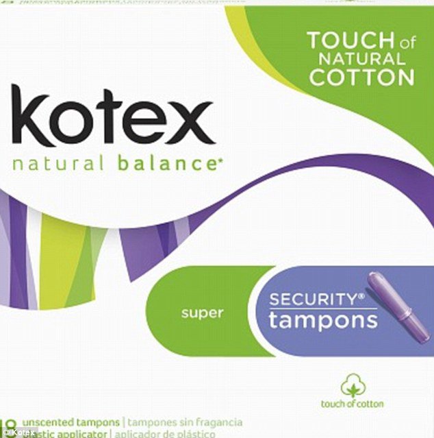 kotex tampones infección