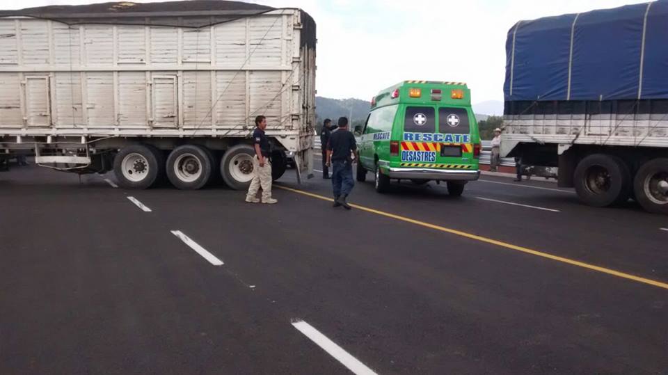 policía rural cierra carreteras