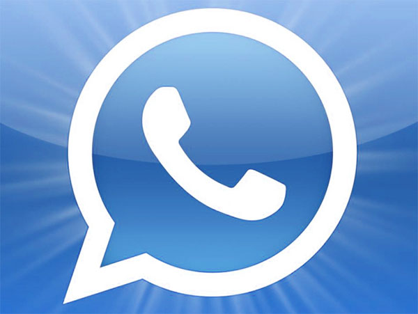 whatsapp azul