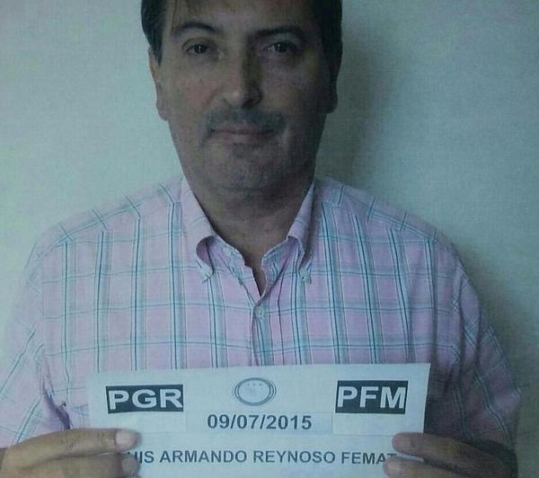 Luis Armando Reynoso Femat ex gobernador de Aguascalientes detenido