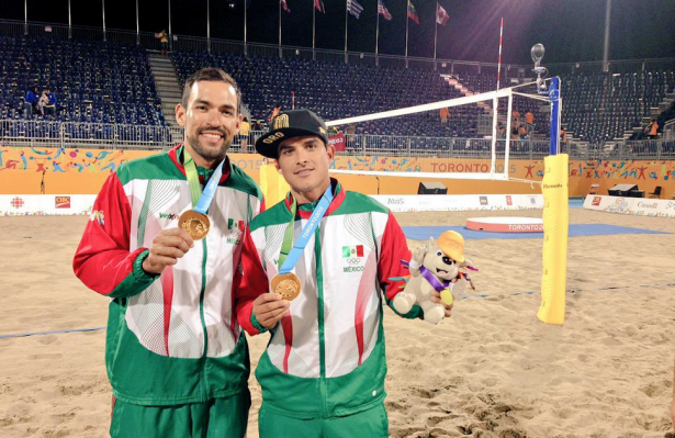 México Voleibol oro-Juan Virgen-Lombardo Ontiveros