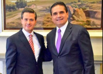 Silvano Aureoles-Enrique Peña Nieto