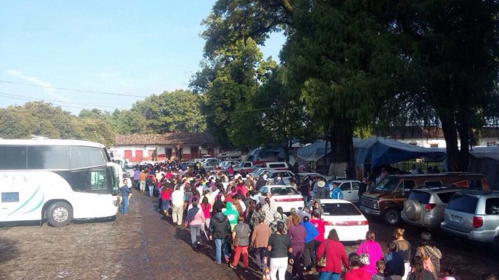 bloqueo patzcuaro