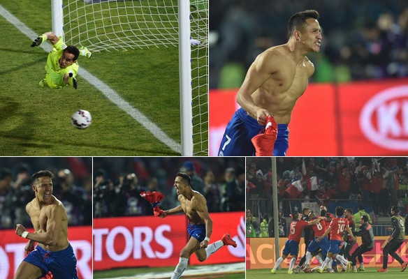 chile campe´çon copa america