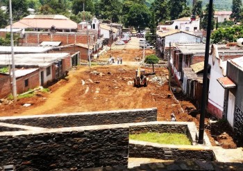 obras en tzintzuntzan