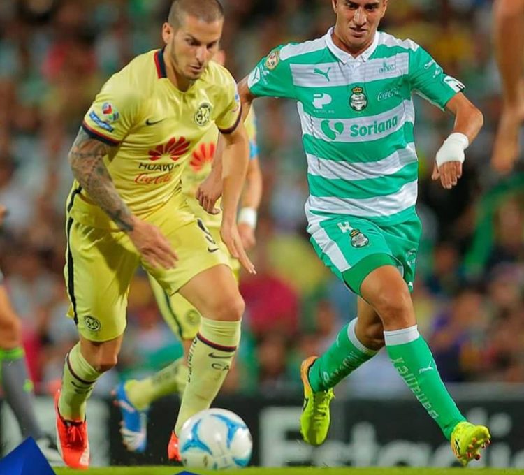 América Vs Santos Dario Benedetto